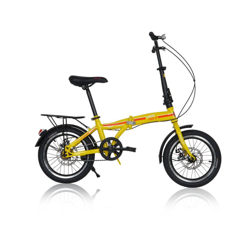 Vego Fold Folding Bike Single Speed 16 Inch - Online Bicycle Shop Dubai ...