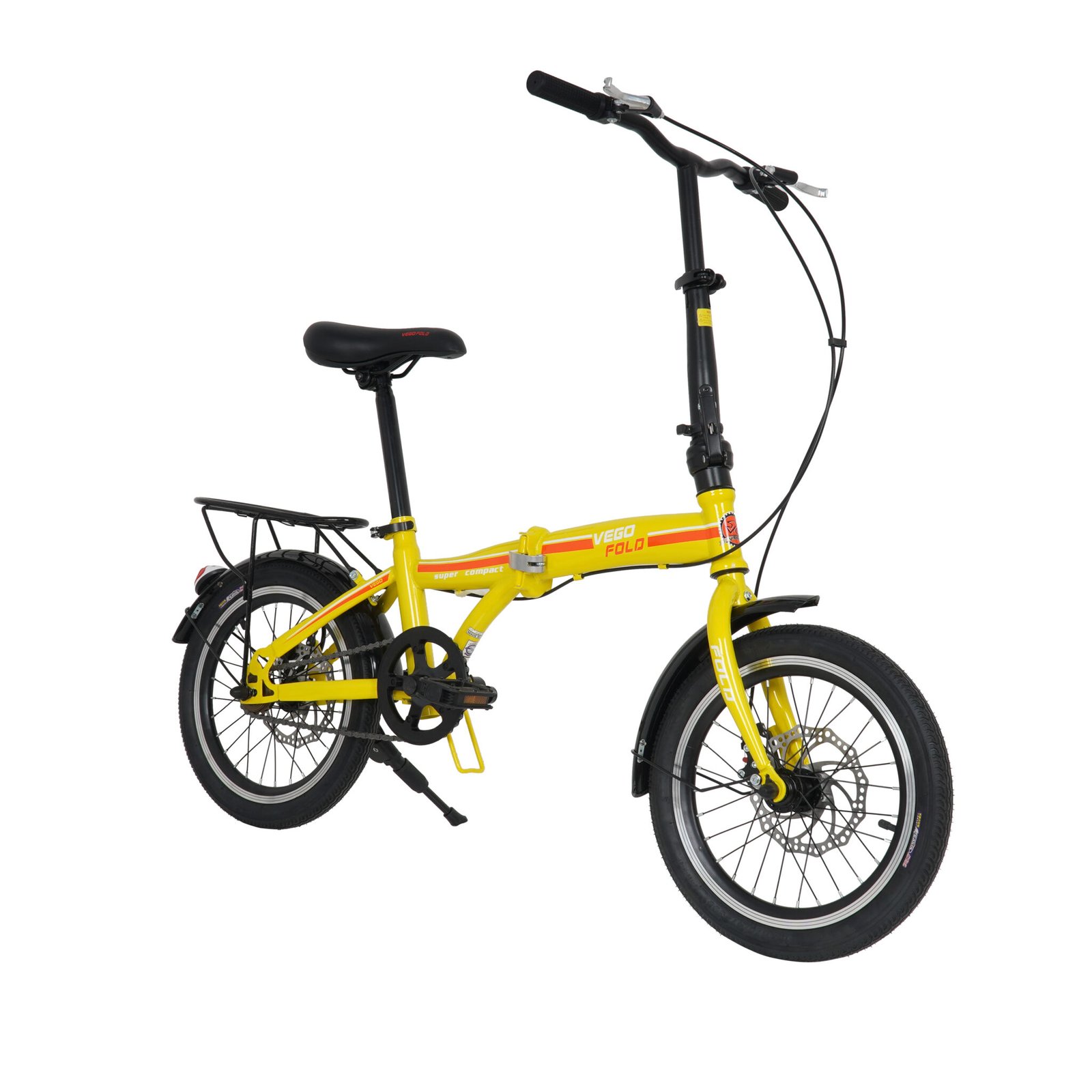 Vego Fold Folding Bike Single Speed 16 Inch - Online Bicycle Shop Dubai ...