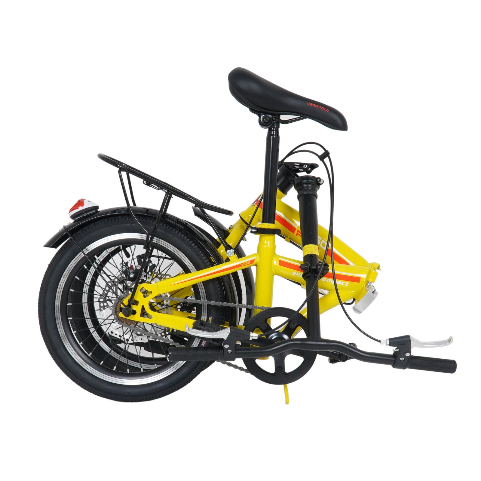 Vego Fold Folding Bike Single Speed 16 Inch - Online Bicycle Shop Dubai ...