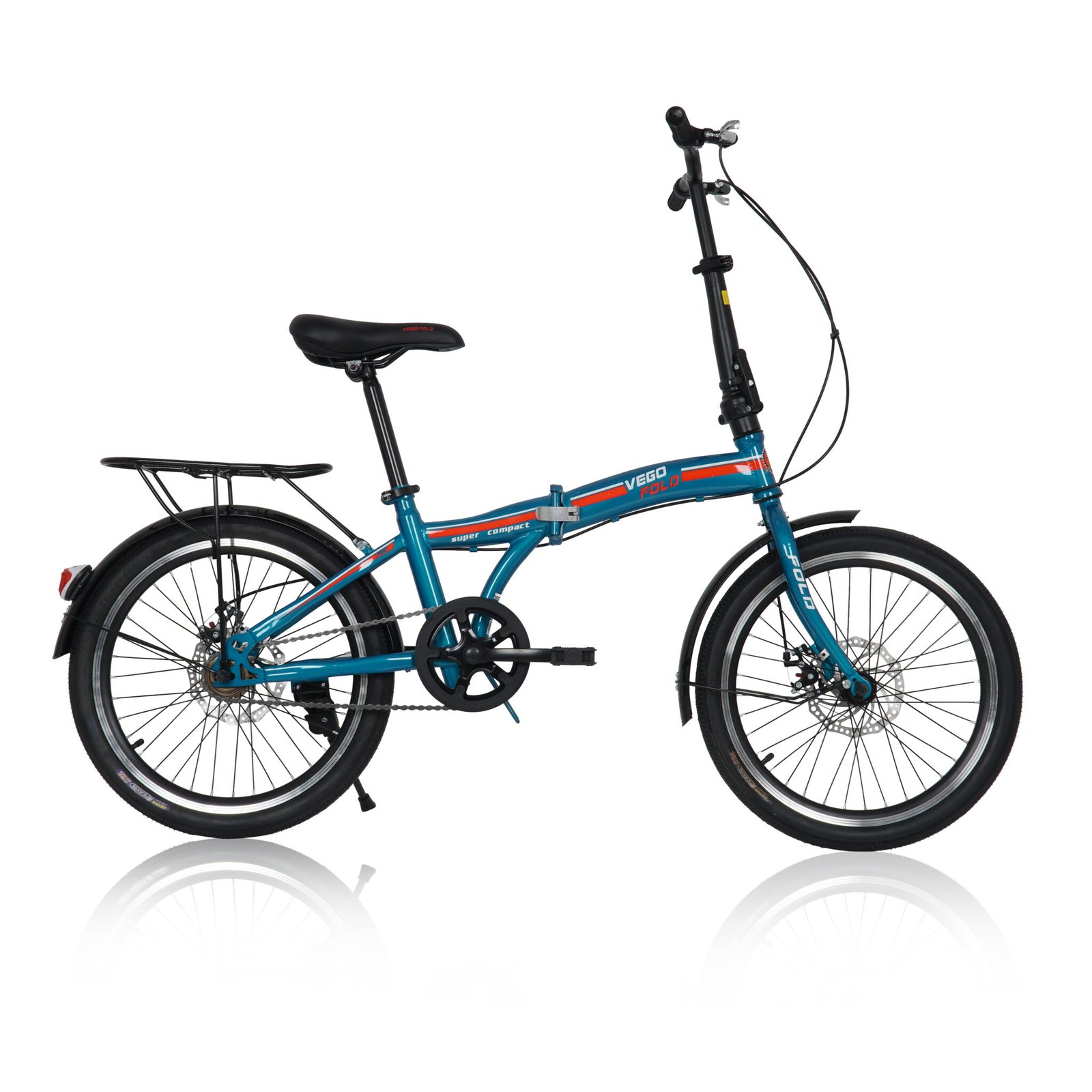 Vego Fold Folding Bike Single Speed 16 Inch - Online Bicycle Shop Dubai ...