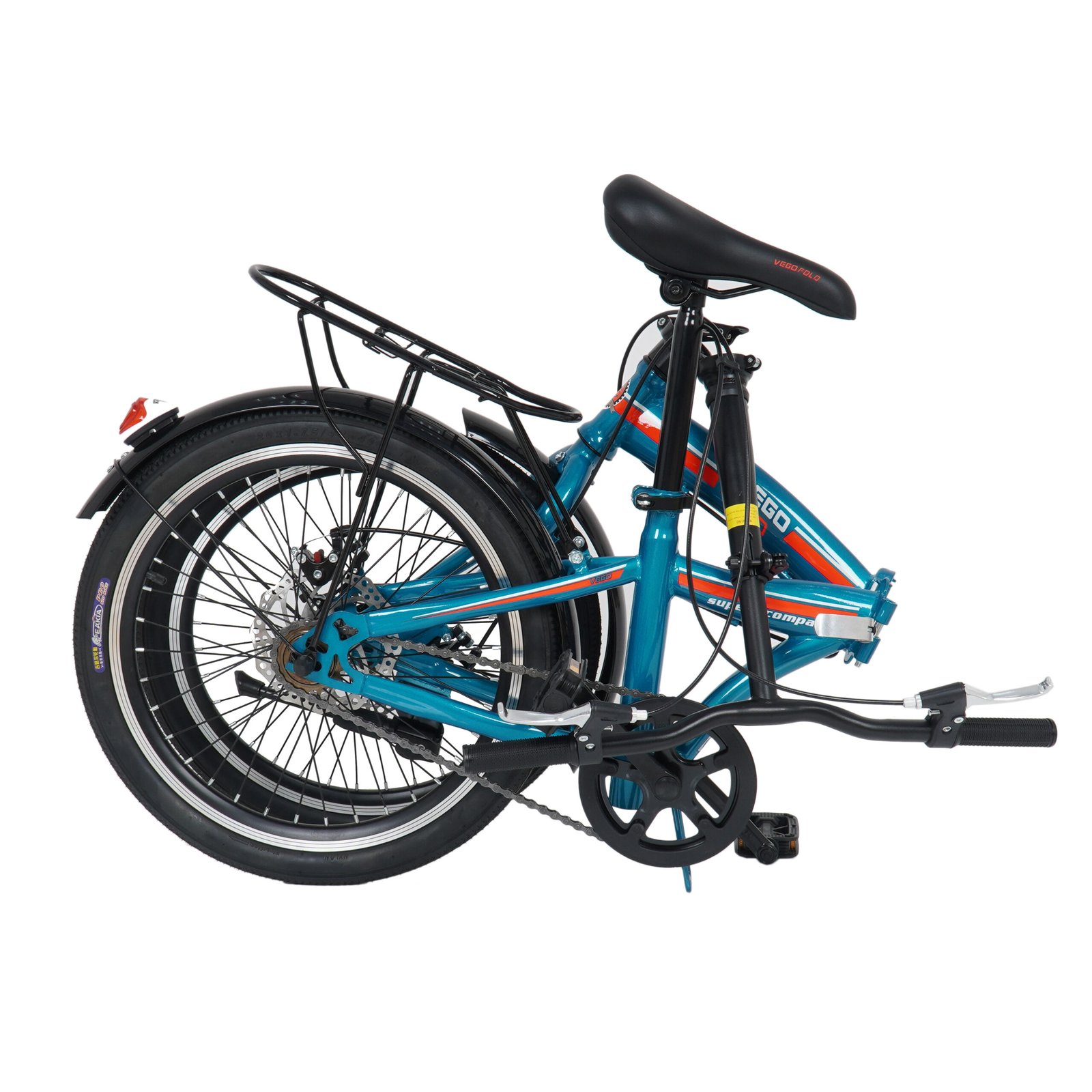 Vego Fold Folding Bike Single Speed 20 Inch - Online Bicycle Shop Dubai ...