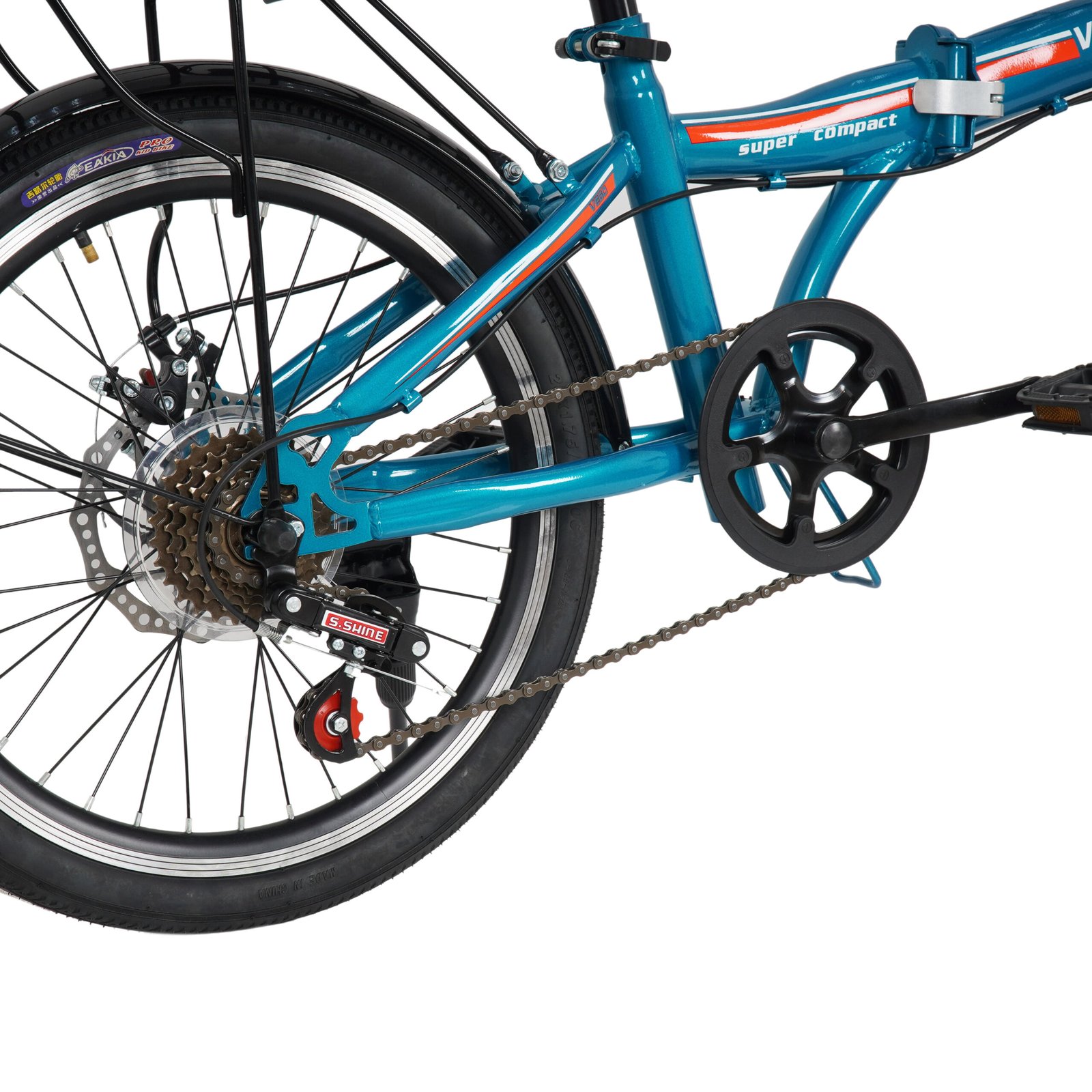 Vego Fold Folding Bike 6 Speed 20 Inch - Online Bicycle Shop Dubai, UAE ...