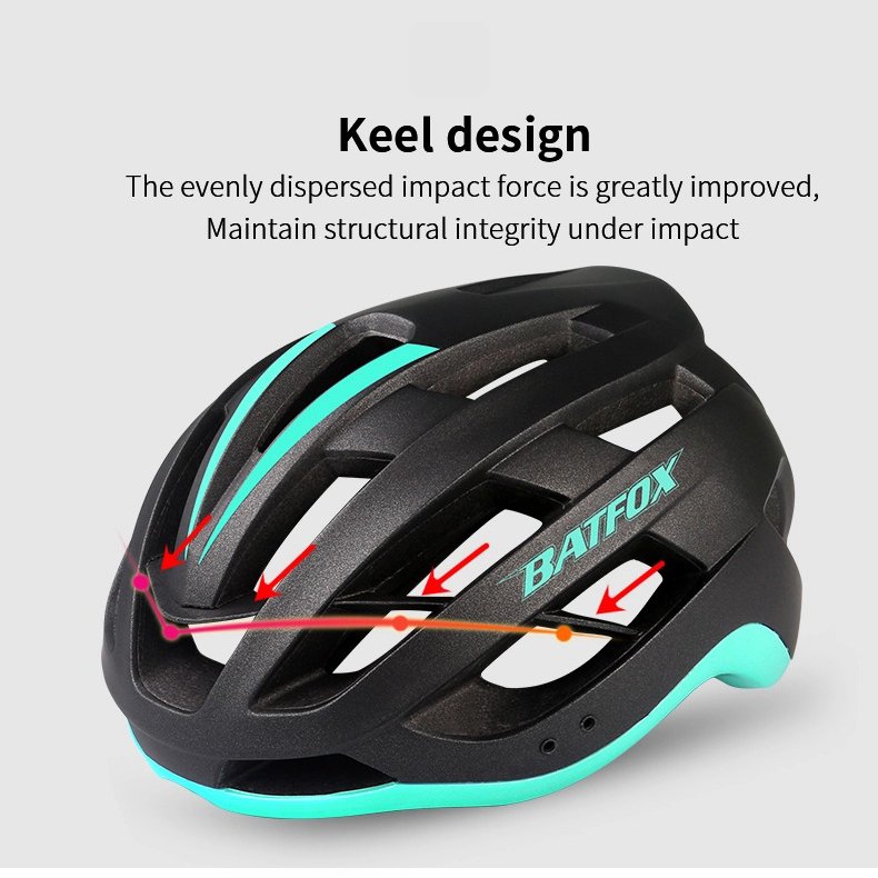 Batfox Bicycle Helmet H588 - Green - Online Bicycle Shop Dubai, UAE ...